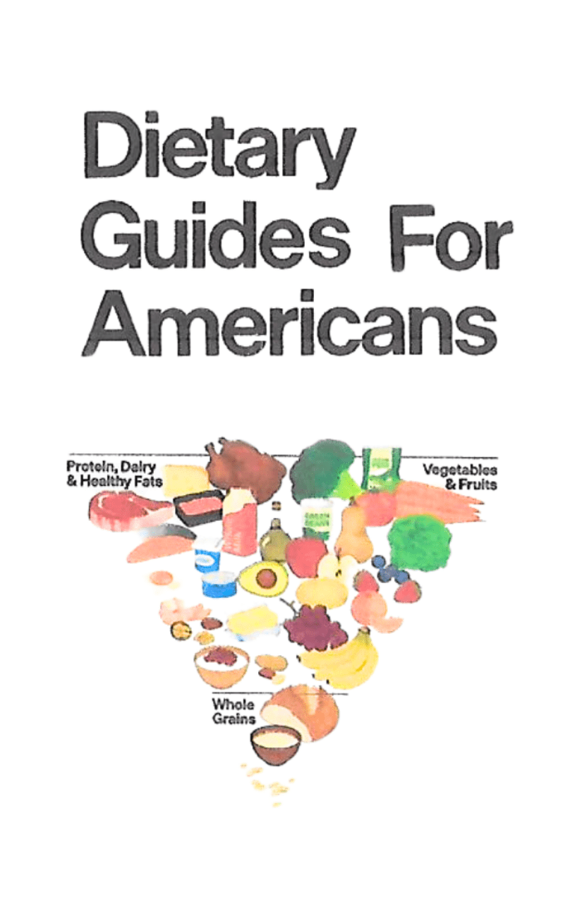 dietary guides for americans zine